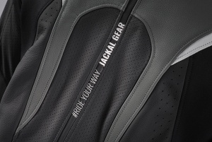 Geaca moto piele Ixon Jackal JKT MS - barbati, vara, sport, negru - Img 2