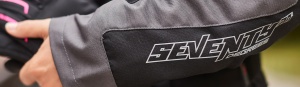 Geaca moto Seventy Degrees SD-JR71 - dama, all season, impermeabila, racing, negru/gri - Img 4