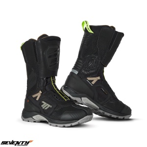 Ghete moto Seventy Degrees SD-BA6 Stelvio - unisex, vara/iarna, impermeabile, touring/adventure