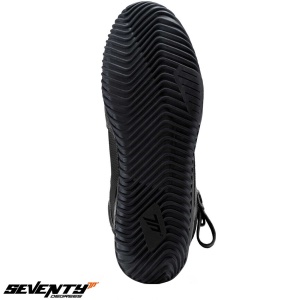 Ghete moto Seventy Degrees SD-BC12 - unisex, impermeabile, street, negru - Img 3