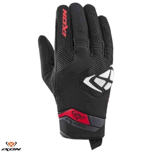 Manusi Ixon MIG 2 Air Flow MS barbati vara degete tactile - Negru/alb/rosu - Img 1