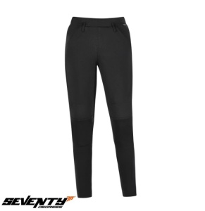 Pantaloni moto Seventy Degrees SD-PL1 Iris - dama, street, negru - Img 3