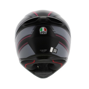 Casca AGV K1 S Sling - Integrală, negru/roz mat, ECE 22.06 - Img 4