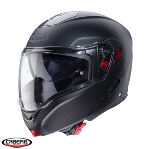 Casca Caberg Horus X - Flip-up, negru mat, Pinlock și ochelari soare incluși, ECE 22.06 - Img 2