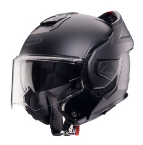 Casca Caberg Trip SV 17 - Flip-up, negru mat, Pinlock și ochelari soare incluși, ECE 22.06