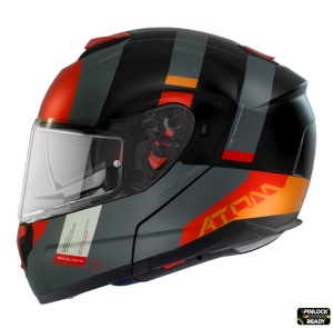 Casca MT Atom SV Gorex B4 Portocaliu Mat - Img 2