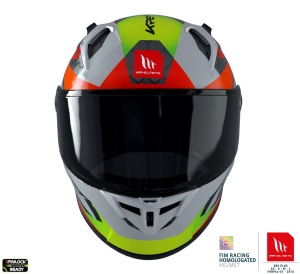 Casca MT Helmets KRE+ Carbon Projectile - Integrală, gri lucios - Img 3