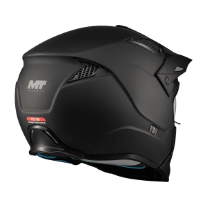 Casca MT Helmets Streetfighter SV S Pure - Adventure, negru mat, Ochelari soare incluși, ECE 22.06 - Img 4