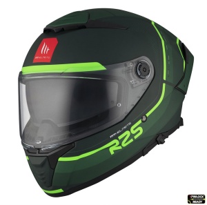 Casca MT Thunder 4 SV R25 C6 cu Parasolar - Verde mat - Img 2
