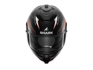 Casca SHARK SPARTAN GT PRO TORYAN - Integrală, mat culoare alb/matt/negru/rosu, Ochelari soare incluși - Img 3