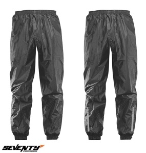 Costum ploaie moto Seventy SD-S1 galben și negru - Img 3