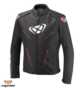 Geaca moto Ixon Roadster Prodigy WP MS - barbati, vara, impermeabila, roadster, negru/alb/rosu