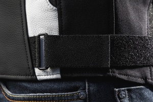 Geaca moto piele Ixon Jackal JKT MS - barbati, vara, sport, negru - Img 3