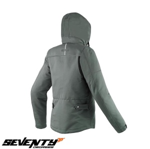 Geaca moto Seventy Degrees SD-JC73 - barbati, all season, impermeabila, urban/touring, verde - Img 2