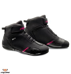 Ghete moto Ixon Gambler LS - dama, all season, roadster, negru