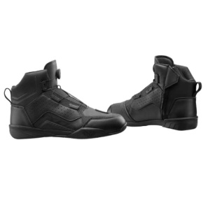 Ghete moto Ixon Vyper WP MS - barbati, impermeabile, urban/roadster, negru