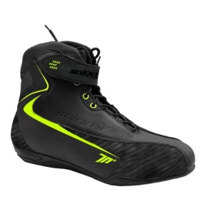 Ghete Urban Seventy SD-BC6 Unisex Negru/Galben Fluor - Img 2