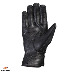 Manusi moto piele Ixon RS Nizo Air MS - barbati, vara, urban/heritage, degete tactile, negru - Img 2