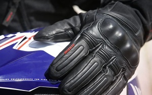 Manusi Seventy SD-T1 barbati iarna degete tactile negru - Img 2