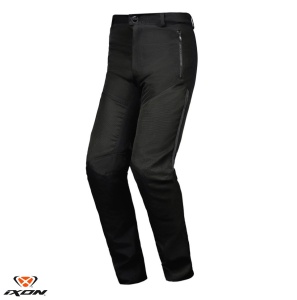 Pantaloni moto Ixon Fresh LS - dama, vara, roadster/racing, negru