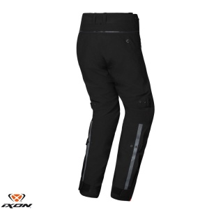 Pantaloni moto Ixon M-SKD MS - barbati, all season, impermeabili, touring/adventure, negru/rosu - Img 2