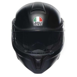 Casca AGV Streetmodular - Flip-up, negru mat, Pinlock și ochelari soare incluși, ECE 22.06 - Img 3