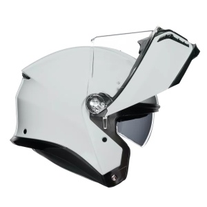 Casca AGV Tourmodular - Flip-up, alb mat, Pinlock și ochelari soare incluși, ECE 22.06 - Img 5