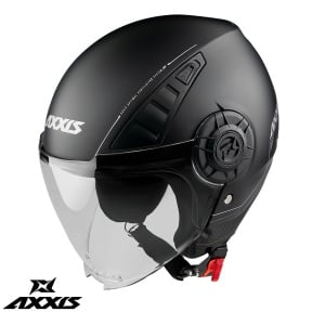 Casca Axxis Metro A1 Negru Mat - Img 1