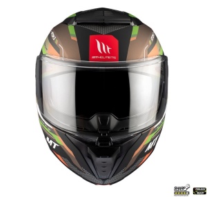 Casca flip-up MT Atom 2 SV Bast A6 military mat - Img 3