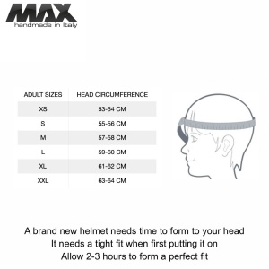 Casca Max Helmets DJDV06 LS Vision SV - Open face, negru mat, Ochelari soare incluși, ECE 22.06 - Img 2