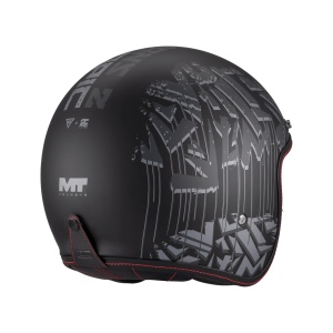Casca MT Helmets Le Mans 2 S SV Dystopic - Open face, mat, Ochelari soare incluși, ECE 22.06 - Img 4