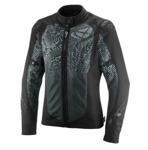 Geaca moto Ixon Artemis LS - dama, impermeabila, urban/roadster, negru/alb
