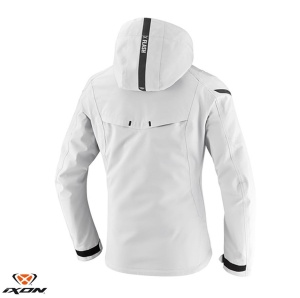 Geaca moto Ixon Burning LS - dama, all season, impermeabila, urban/touring/adventure, gri lucios - Img 2