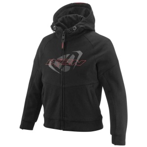Geaca moto Ixon Touchdown Kids - copii, urban, negru/rosu