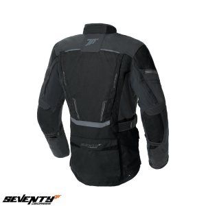 Geaca moto Seventy Degrees SD-JT81 - barbati, all season, impermeabila, urban/touring, negru - Img 2