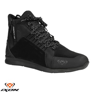 Ghete moto Ixon Freaky WP LS - dama, all season, impermeabile, urban, negru - Img 2