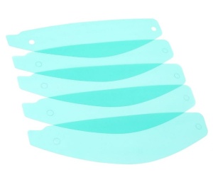 Kit 5 tear-off pentru viziera casca integrala KRE Snake Carbon - KRE SV - KRE+