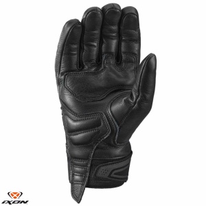 Manusi moto piele Ixon MIG 2 Leather MS - barbati, vara, street, degete tactile, negru - Img 2