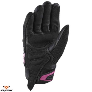 Manusi moto piele Ixon MIG 2 LS - dama, vara, roadster, degete tactile - Img 2