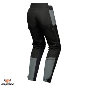 Pantaloni moto Ixon M-Njord MS - barbati, vara, impermeabili, touring/adventure, verde/negru/galben - Img 2