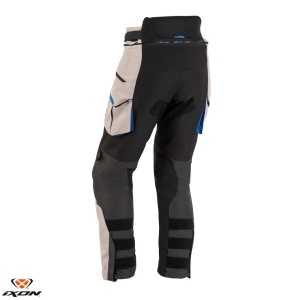 Pantaloni moto Ixon Ragnar - barbati, all season, impermeabili, touring/adventure, negru/antracit/gri - Img 2