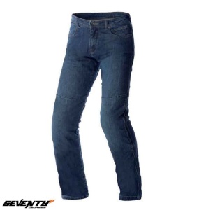 Blugi Seventy SD-PJ10 barbati Regular fit albastru - Img 1