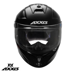 Casca Axxis Draken S V2 - Integrală, negru lucios - Img 2