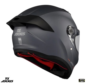Casca Axxis Fenix A12 gri mat - Img 4