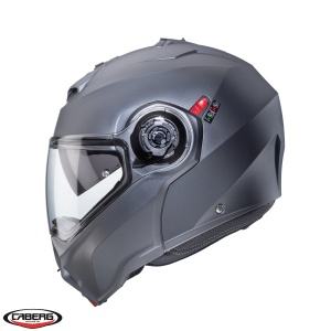 Casca Caberg Duke Evo SV - Flip-up, titanium mat, Ochelari soare incluși, ECE 22.06 - Img 3