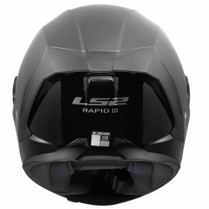 Casca LS2 Helmets Rapid III - Integrală, negru lucios, ECE 22.06 - Img 2