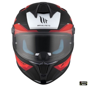 Casca MT Helmets Targo S Kay - Integrală, rosu mat, ECE 22.06 - Img 3