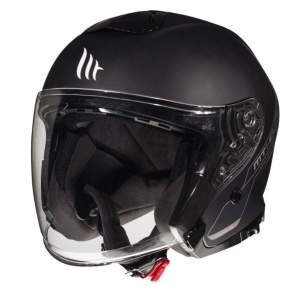 Casca MT Helmets Thunder III SV Jet - Open face, negru mat - Img 2