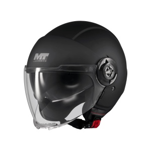 Casca MT Helmets Viale SV Pure - Integrală, negru mat, Ochelari soare incluși