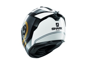 Casca SHARK SPARTAN GT TRACKER - Integrală, alb/galben/negru - Img 2